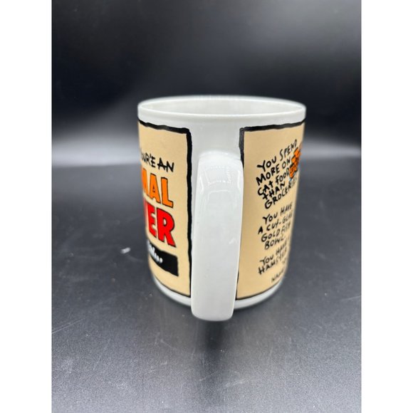 Vintage "You Know You're an Animal Lover When..." Mug Ganz Korea - Picture 14 of 16